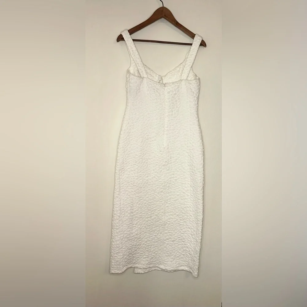 Astr White Textured Dress - Picture 2 of 4